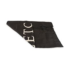 Fletcher Spun Banier 300X120cm Zwart