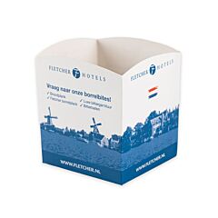 Fletcher Popcorn Bakje Klein Met Logo