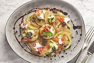 Carpaccio van tomaat