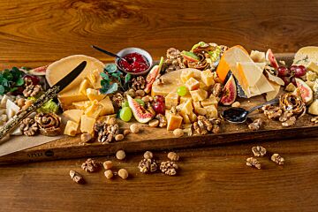 Kaas borrelplank met Hollandse kazen