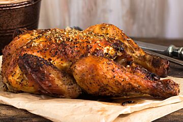 Poussin uit de oven