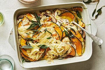 Pompoenlasagne
