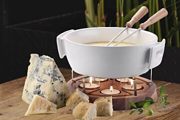Italiaanse kaasfondue