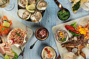 Seacuterie borrelplank