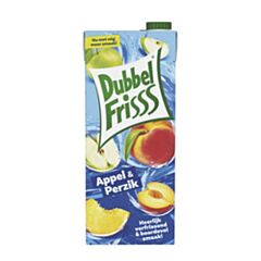 Dubbelfris Appel & Perzik 1,5Lt