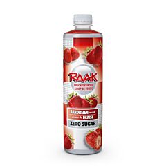 Raak Aardbei Vruchtensiroop Zero
