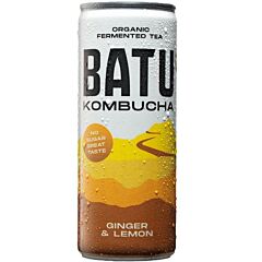 Batu Kombucha Ginger & Lemon 25Cl Nl Bio 01