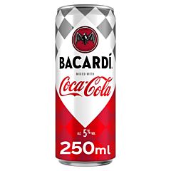 Coca Cola Bacardi & Coca Cola Blik 25Cl