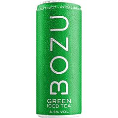 Bozu Iced Tea Green 12X25cl