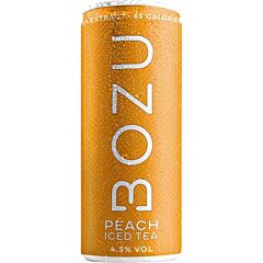 Bozu Iced Tea Peach 12X25cl