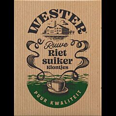 Wester Rietsuikerklontjes 500Gr