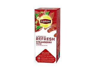 Lipton Zwarte Thee Aardbei