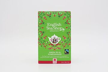 English Tea Shop Green Tea & Pomegranate 2Gr Nl-Bio-01