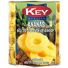 Key Ananas Schijf 60/70 Op Siroop