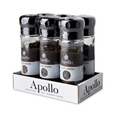 Apollo Peper Zwart 45 Gr (Met Molen)