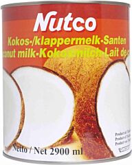 Nutco Kokosmelk 2,9Lt 5% Vet