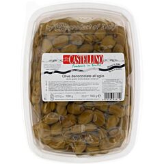 Castellino Groene Olijven Z/Pit Knoflook