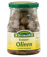 Dittmann Olijven Groen Gekruid Zonder Pit