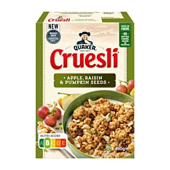 Quaker Cruesli Appel & Rozijn 450 Gr