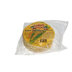 Corny Bakers Tortilla Mais (6 Inch) 15 Gr