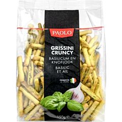 Deli Di Paolo Grissini Cruncy Knoflook & Basilicum 150 Gr