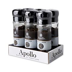 Apollo Peper Zwart 45 Gr (Met Molen)