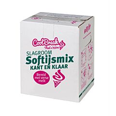 Coolbreak Softijsmix Slagroom