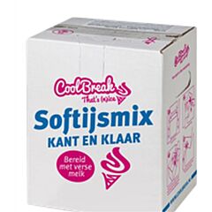 Coolbreak Softijsmix Aardbei-Framboos Standaard Bib