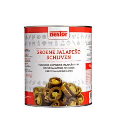 Nestor Jalapenopepers Groen Schijfjes