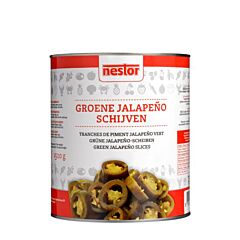 Nestor Jalapenopepers Groen Schijfjes