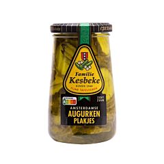 Kesbeke Augurken Plakjes 370 Ml