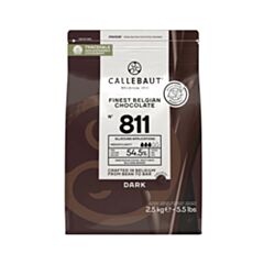 Callebaut Chocolade Callets Puur 811 54,5%
