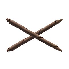 Mona Lisa Chocolate Pencils Puur Large 215 St