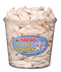 Haribo Schuim Witte Muizen 5Ct