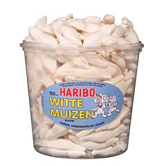 Haribo Schuim Witte Muizen 5Ct