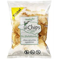 Hoeksche Ribbelchips Zeezout 150Gr