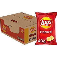 Lays Chips Naturel 40 Gr