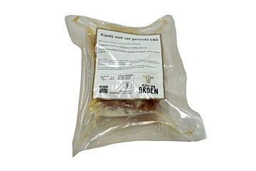  Kipdij M.Vel Gep/Gerookt K&K 150 Gram