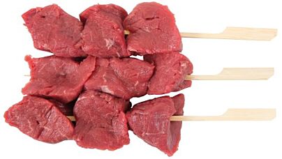  Runder Biefstuk Spies Naturel Ca 150 Gr