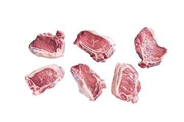 Texels Lams Kotelet Rib Ca 100 Gram Diepvries