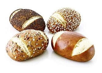 Almost Ready Frozen Pretzel Broodjes (4X40) 35 Gr