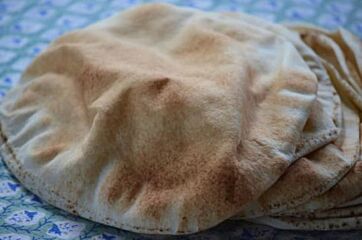 Arabic Bread Libanees Platbrood Wit 60Gr