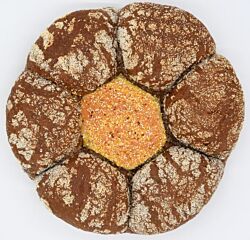 Chaupain Plukbrood Bruin-Zeezout 225 Gram