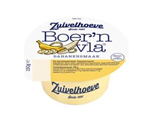 Zuivelhoeve Boer'n Vla Banaan 150Gr