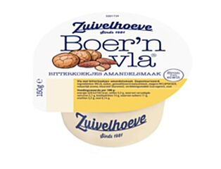 Zuivelhoeve Boer'n Vla Bitterkoekjes/Amandel 150Gr