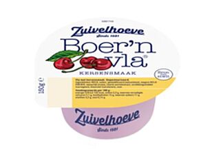 Zuivelhoeve Boer'n Vla Kersen 150Gr