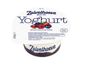 Zuivelhoeve Boer'n Yoghurt Bosvruchten 150Gr