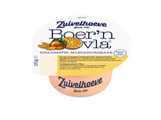 Zuivelhoeve Boer'n Vla Mandarijn 150Gr