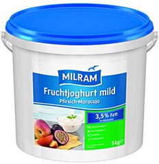 Milram Yoghurt Perzik  Mild 3,5%