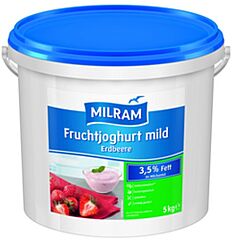 Milram Yoghurt Mild Aardbei 3,5%